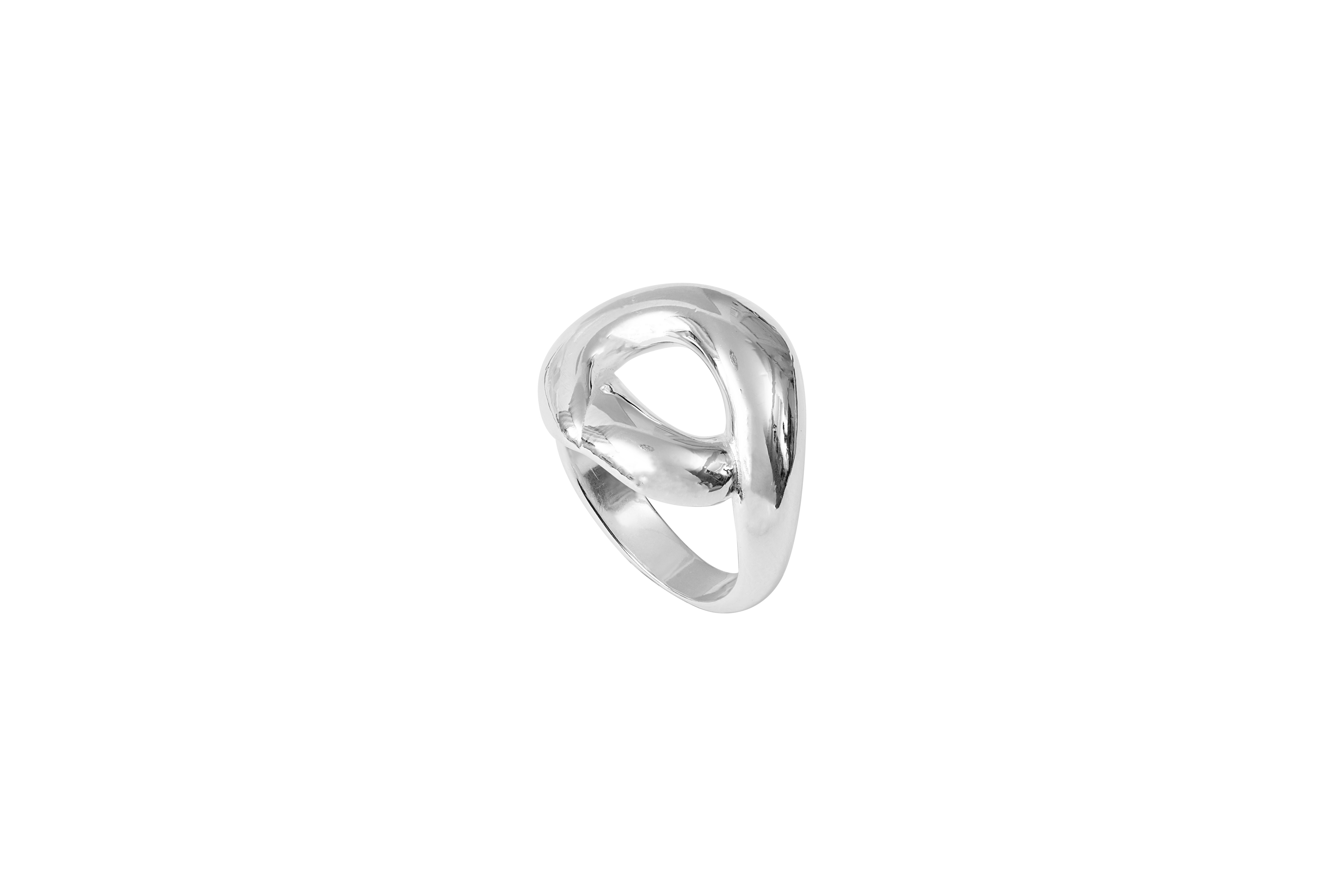 Bague shops argent femme clio blue