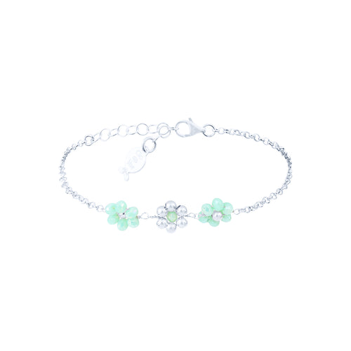 Lilia Three Flowers Bracelet