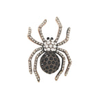 Black Spider Brooch