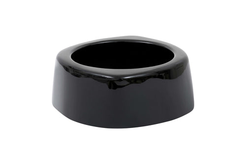 Black acetate bangle